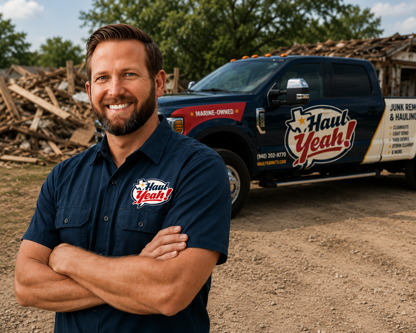 Jake — USMC veteran and owner of Haul Yeah
